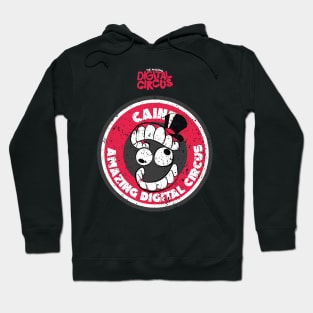 CAINE CIRCLE EMBLEM: THE AMAZING DIGITAL CIRCUS (GRUNGE STYLE) Hoodie